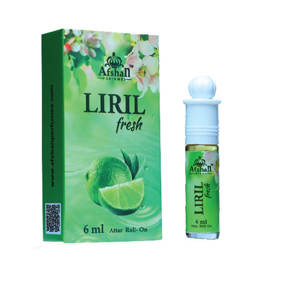 Afshan Liril Fresh Perfume Long Lasting For Women - 6 ml