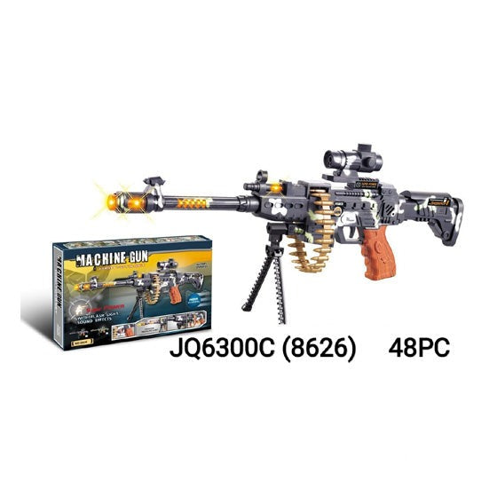 Machine Gun Toy With Lights And Sounds