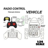 RF Wireless Remote Control Stunt Car