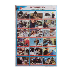 Technician School Project Chart Stickers