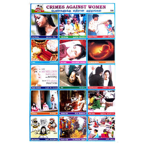 Crimes Against Women School Project Chart Stickers
