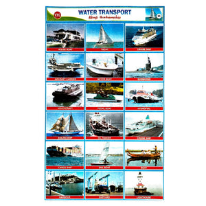 Water Transport School Project Chart Stickers