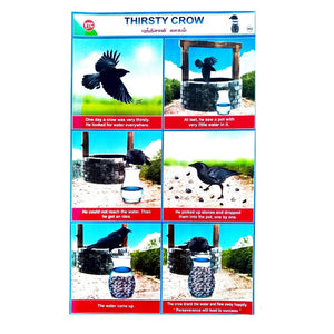 Thirsty Crow School Story Project Chart Stickers
