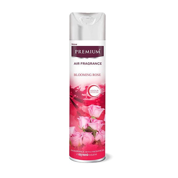Premium Blooming Rose Air Fragrance Home & Car Freshener Long Lasting Fragrance - 217 ml