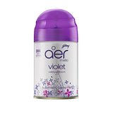 Godrej aer Matic Violet Valley Bloom Refill Automatic Air Freshener with Flexi Control Lasts up to 60 Days, 225 ml