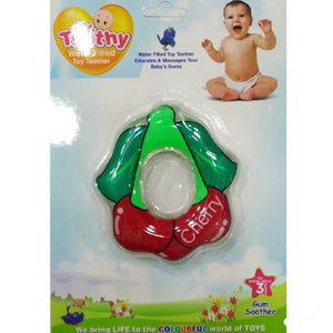 Water Filled Toy Teether - Cherry