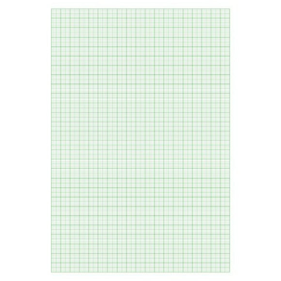 Graph Sheet - A4 Size  Green