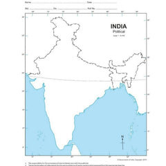 India Outline Map