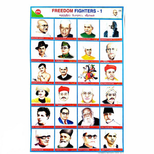 Freedom Fighters School Project Chart Stickers