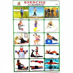 Exercise School Project Chart Stickers