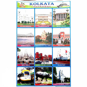 Kolkata School Project Chart Stickers