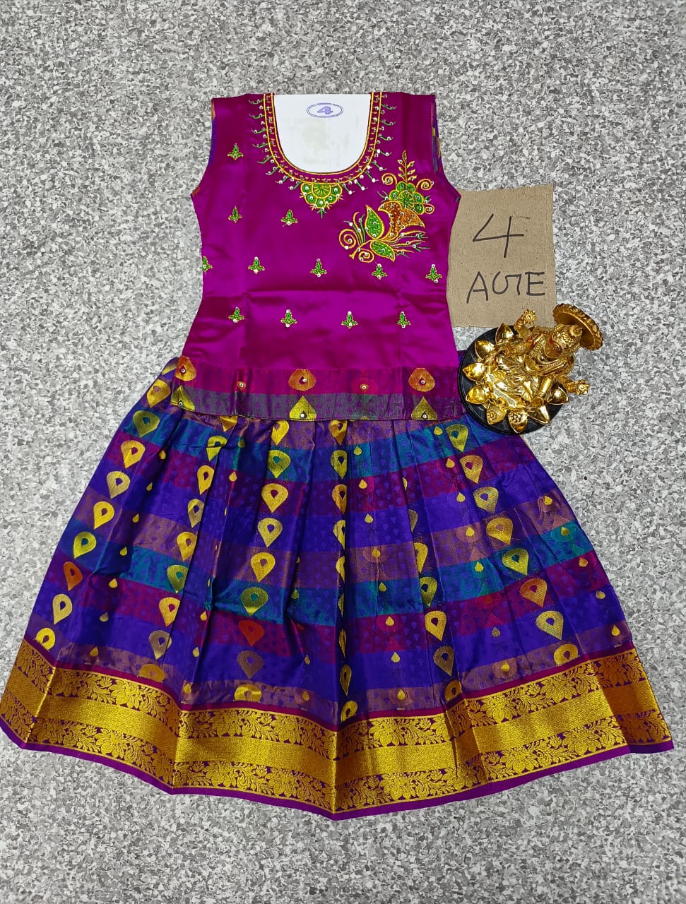 BabyGirl's Cotton White-Pocket Designer Frocks & Dresses for Kids. – The  Venutaloza Store