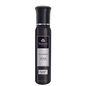 Yardley London Gentleman Classy Musk No Gas Deodorant Body Spray Perfume For Men - 120ml