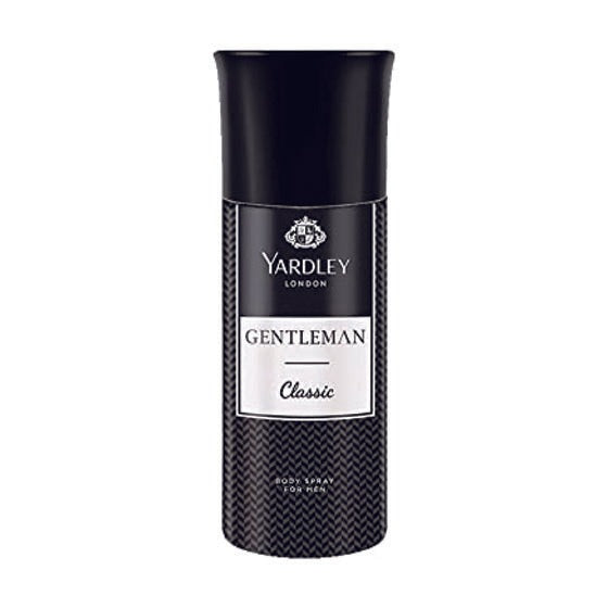 Yardley London Gentleman Classic Deodorant Body Spray For Men - 150 ml