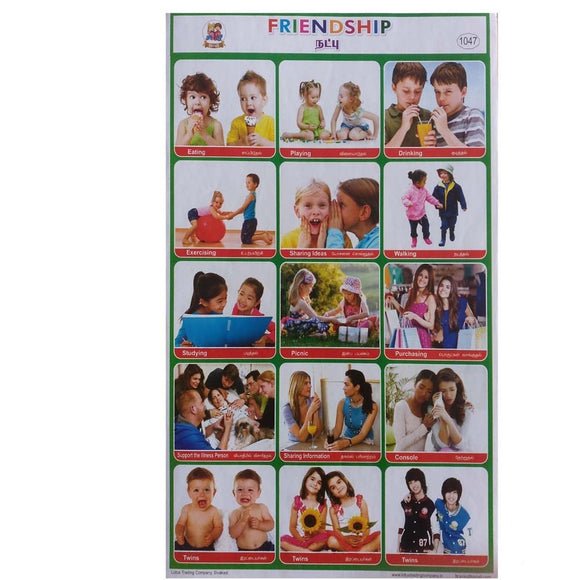 Friendship School Project Chart Stickers