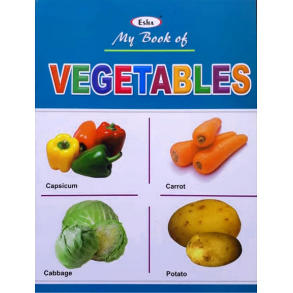 Kids Book of Vegetables With Multiple Pictures