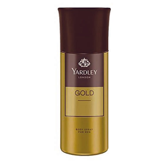 Yardley London Gold Deodorant Body Spray for Men - 150 ml